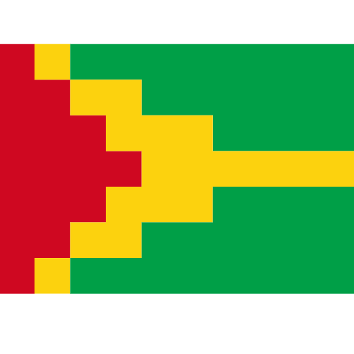 flag: Guyana as rendered by SerenityOS