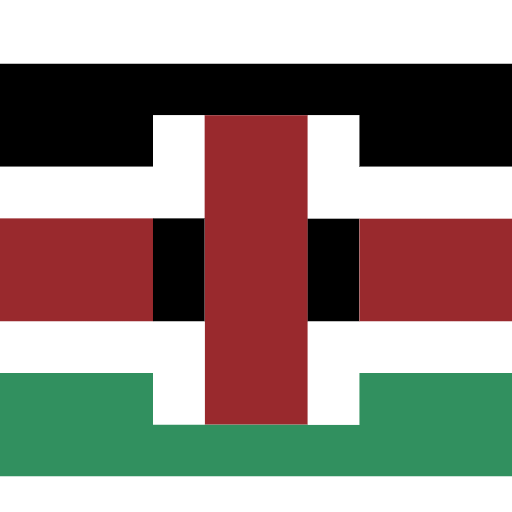 flag: Kenya as rendered by SerenityOS