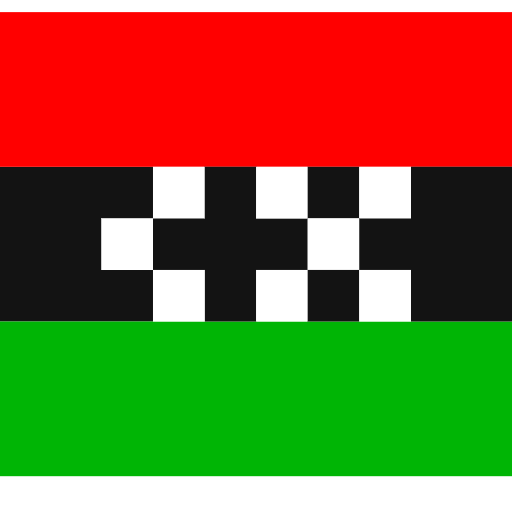 Flagge: Libyen as rendered by SerenityOS