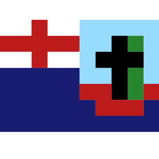 Flag: Montserrat as drawn by SerenityOS in 2026 02 04