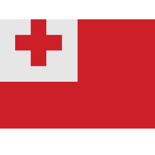 flag: Tonga as rendered by SerenityOS