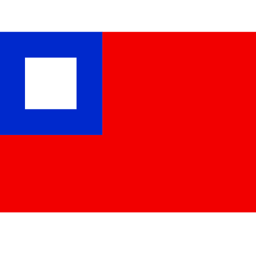 flag: Taiwan as rendered by SerenityOS