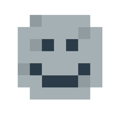 new moon face as rendered by SerenityOS