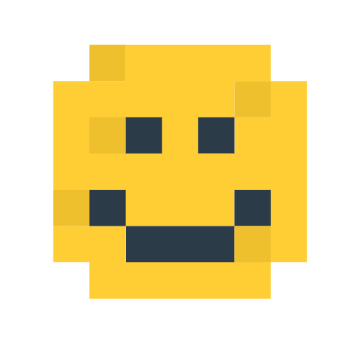 full moon face as rendered by SerenityOS