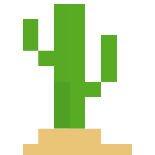 cactus as rendered by SerenityOS