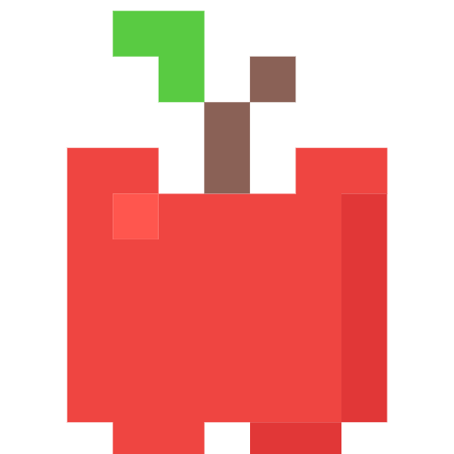 red apple as rendered by SerenityOS
