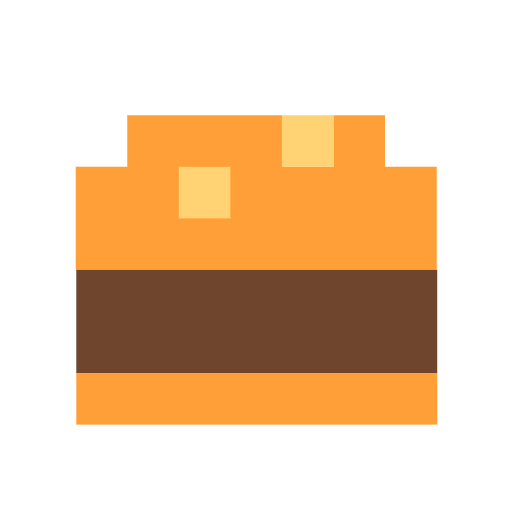 hambúrguer as rendered by SerenityOS