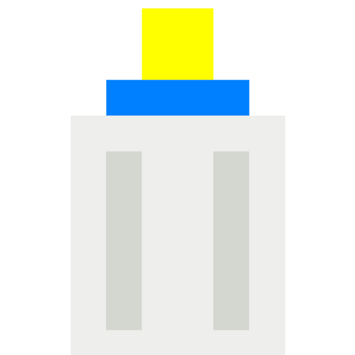 baby bottle as rendered by SerenityOS