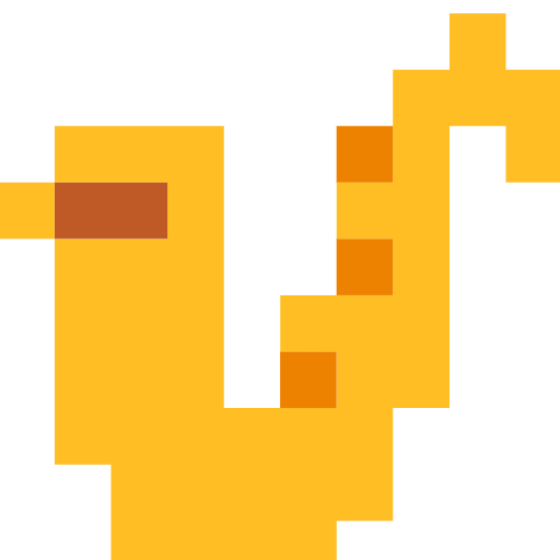 saxophone as rendered by SerenityOS