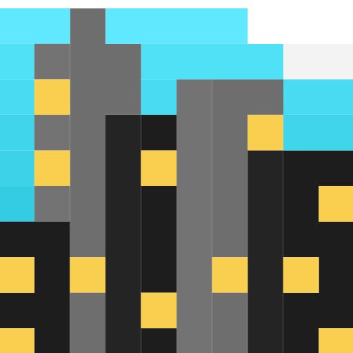 cityscape as rendered by SerenityOS