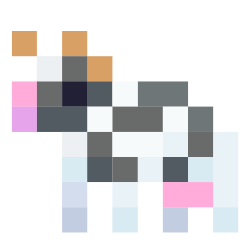 Cow as drawn by SerenityOS in 2026 02 04