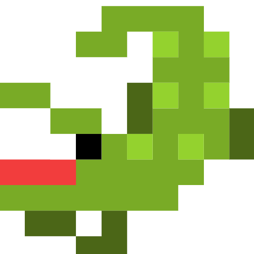Crocodile as drawn by SerenityOS in 2026 02 04