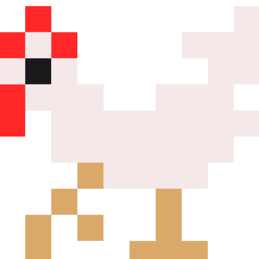 Rooster as drawn by SerenityOS in 2026 02 04