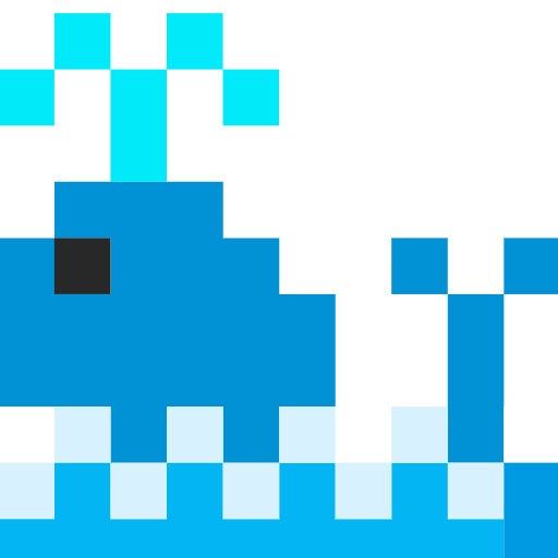 blasender Wal as rendered by SerenityOS
