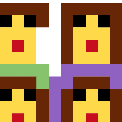 family: man, woman, girl, girl as rendered by SerenityOS