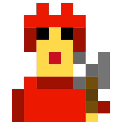 man firefighter as rendered by SerenityOS