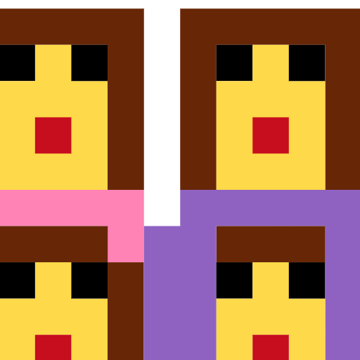 family: woman, woman, girl, boy as rendered by SerenityOS