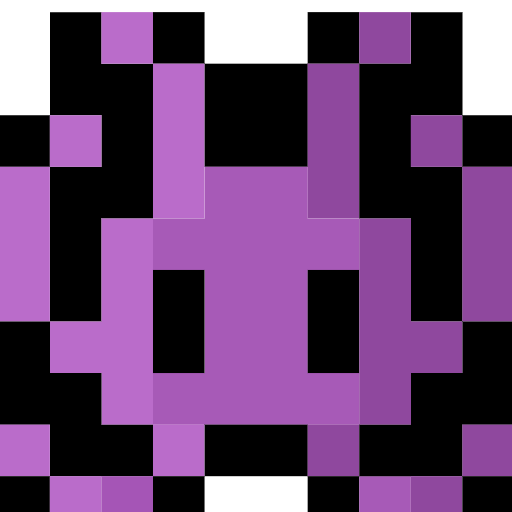 mostro alieno as rendered by SerenityOS