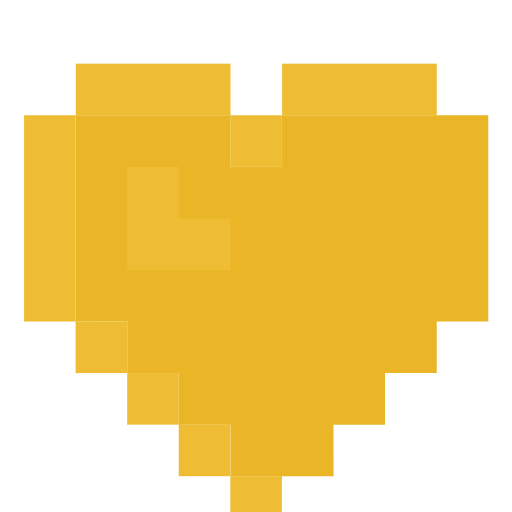 Corazón Amarillo as drawn by SerenityOS in 2026 02 04