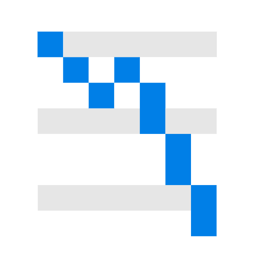 grafico con andamento negativo as rendered by SerenityOS