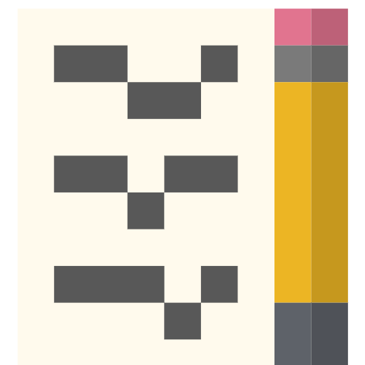 Papier und Bleistift as rendered by SerenityOS