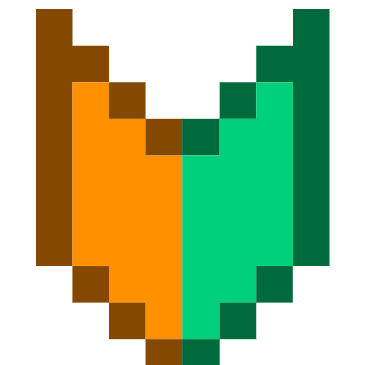 Japanese symbol for beginner as rendered by SerenityOS