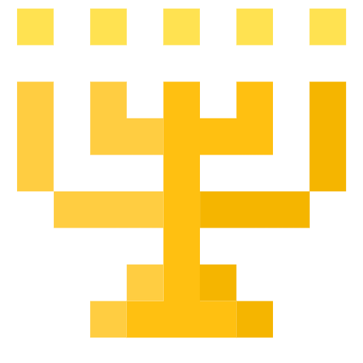 menorah as rendered by SerenityOS