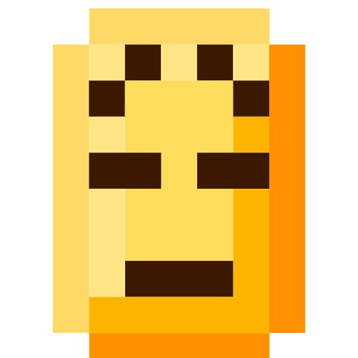 وجه متأمل as rendered by SerenityOS