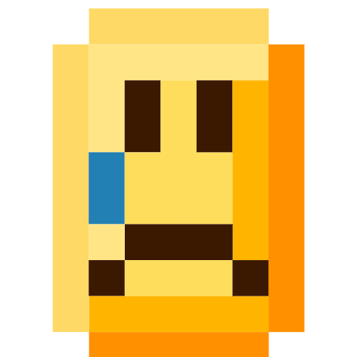 weinendes Gesicht as rendered by SerenityOS