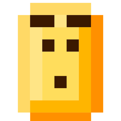 faccina sorpresa as rendered by SerenityOS