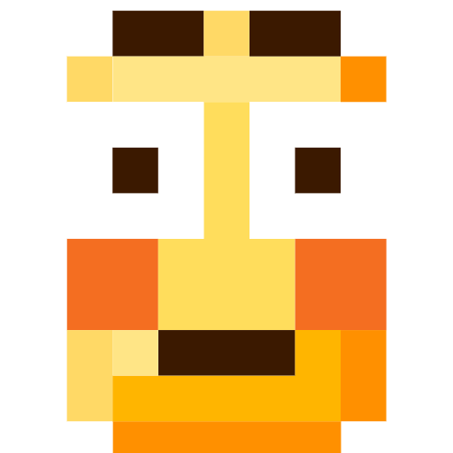 Flushed Face as drawn by SerenityOS in 2026 02 04