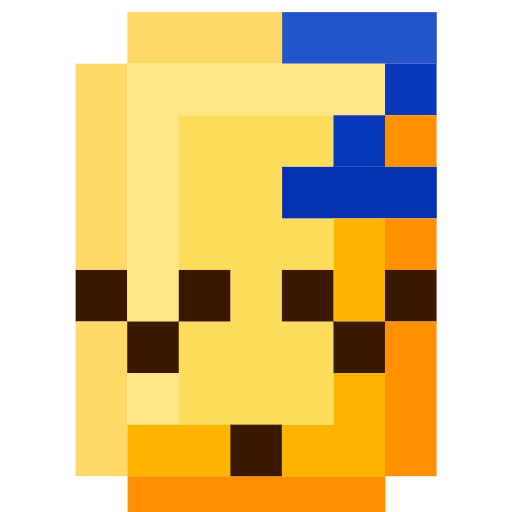 schlafendes Gesicht as rendered by SerenityOS
