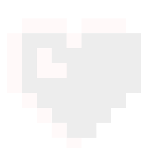 white heart as rendered by SerenityOS