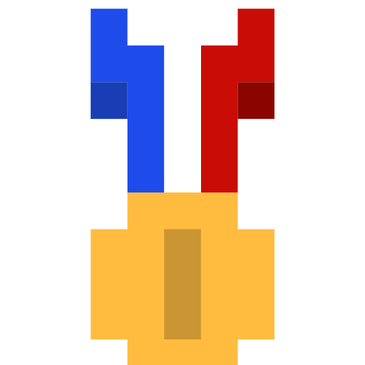 1st place medal as rendered by SerenityOS