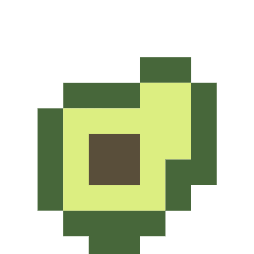 avocado as rendered by SerenityOS