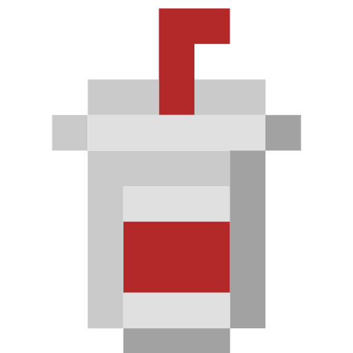 cup with straw as rendered by SerenityOS
