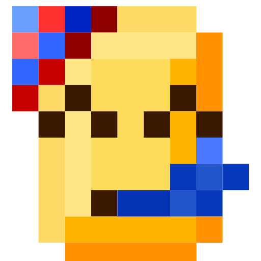Partygesicht as rendered by SerenityOS
