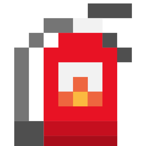 fire extinguisher as rendered by SerenityOS