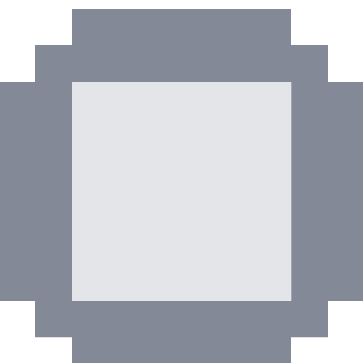Stop Button as drawn by SerenityOS in 2026 02 04