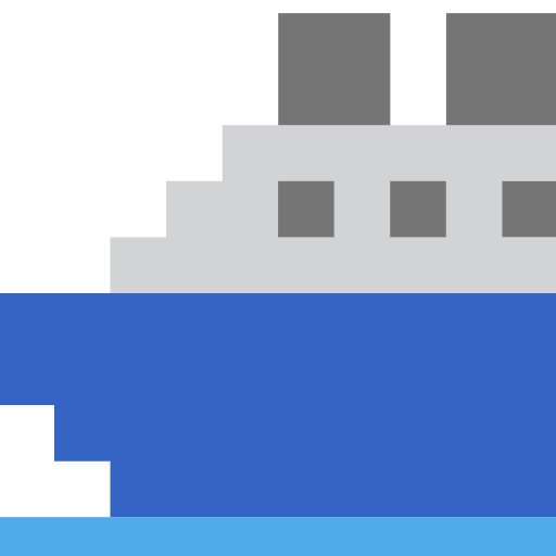 Fähre as rendered by SerenityOS