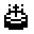 Birthday Cake as drawn by Sharp in Pi 4000