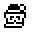 Santa Claus as drawn by Sharp in Pi 4000