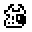 牛の顔 as drawn by Sharp in Pi 4000