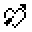 Heart with Arrow as drawn by Sharp in Pi 4000