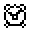 alarm clock as rendered by Sharp