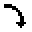 Right Arrow Curving Down, the design in this release