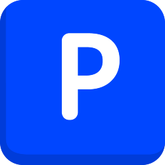 P button as rendered by Skype