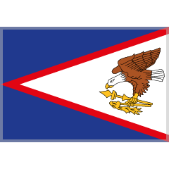 flag: American Samoa as rendered by Skype