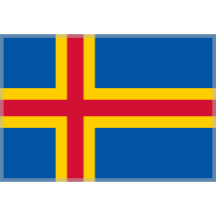 flag: Åland Islands as rendered by Skype