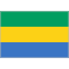 flag: Gabon as rendered by Skype